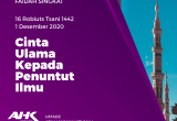 Kajian Cinta Ulama Kepada Penuntut Ilmu