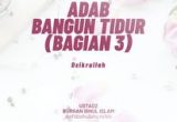 Adab bangun tidur