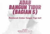adab bangun tidur