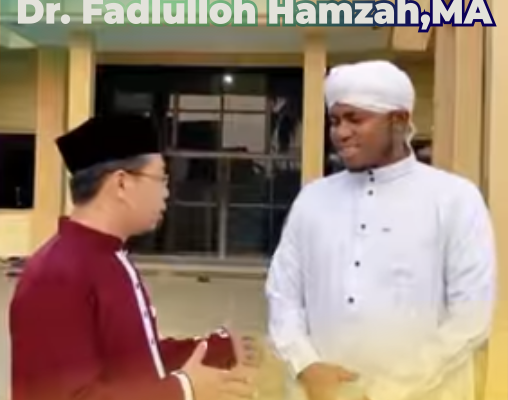 kunjungan syaikh fadhlulloh hamzah di ponpes at taqwa al islamiy